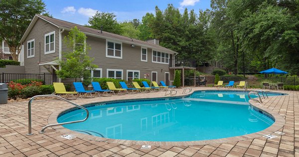 Resort-style pool at Somerset at the Crossings Apartments