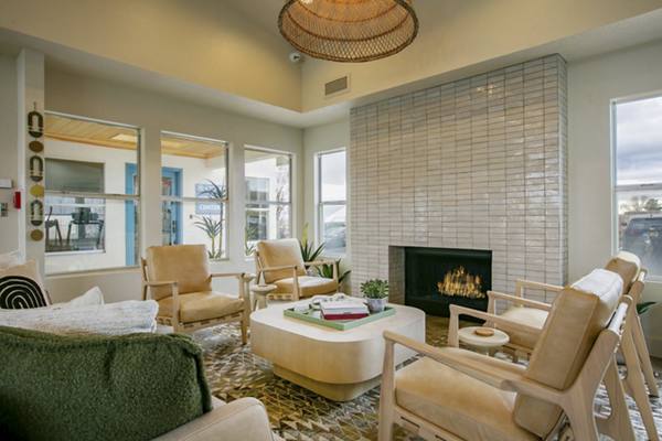 clubhouse/leasing office at Aydan Apartments
