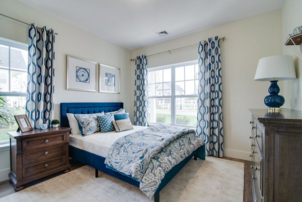 bedroom at Vistas of Port Jefferson Apartments