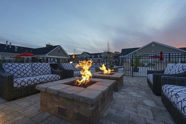 fitness center at Vistas of Port Jefferson Apartments