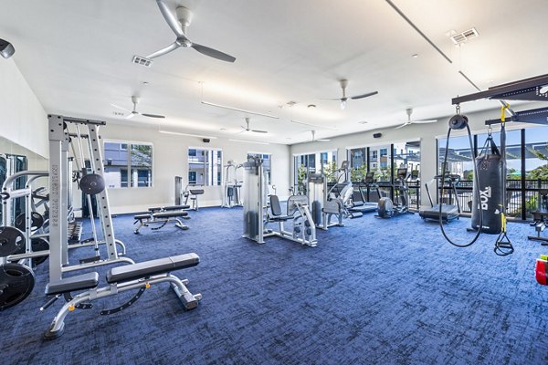 fitness center at Elan Shadow Creek Ranch Apartments