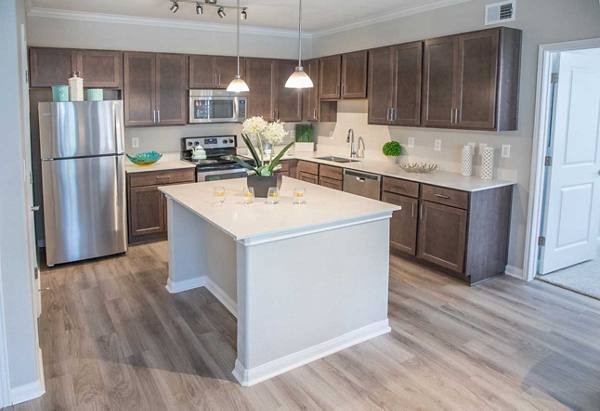 kitchen at Oasis at Piney Point Apartments