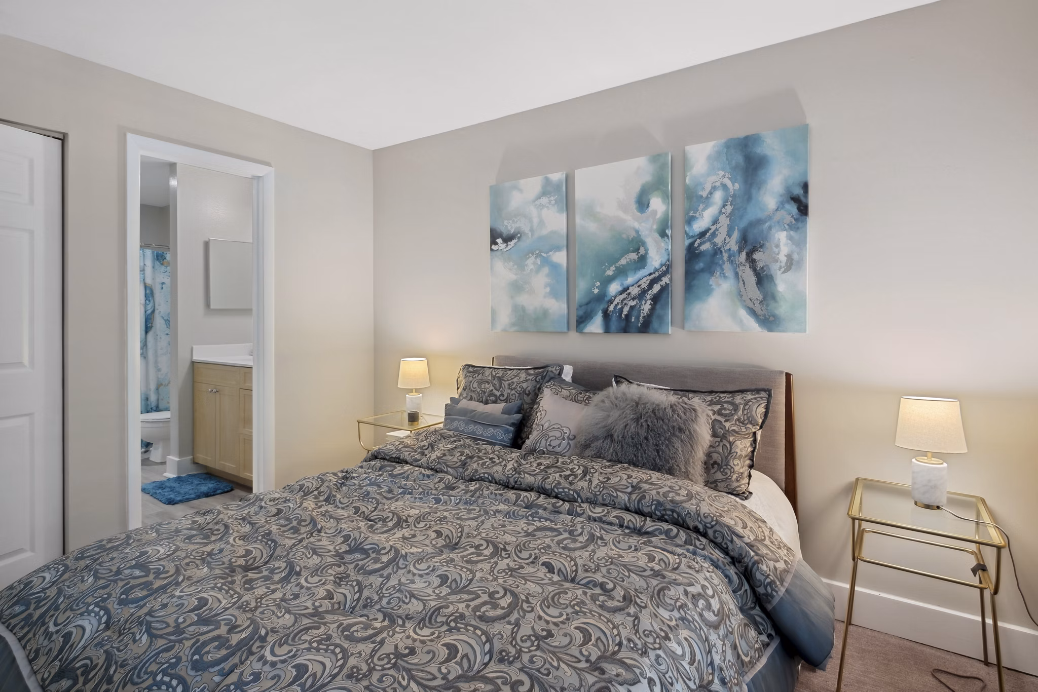 bedroom at Arbors on Duke Apartments