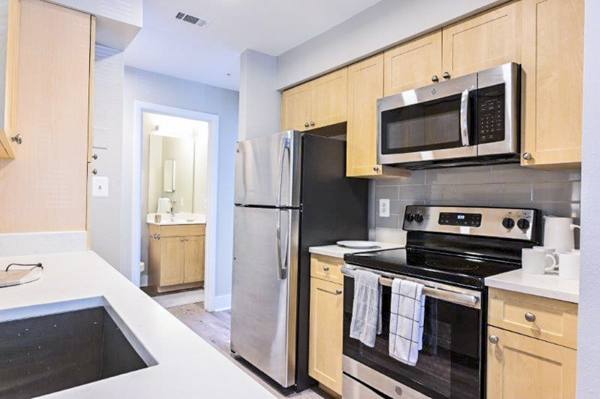 kitchen at Arbors on Duke Apartments