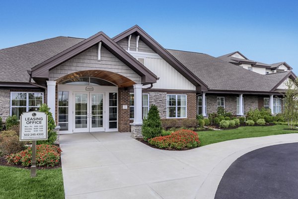 exterior at The Lodges on English Station Rd Apartments