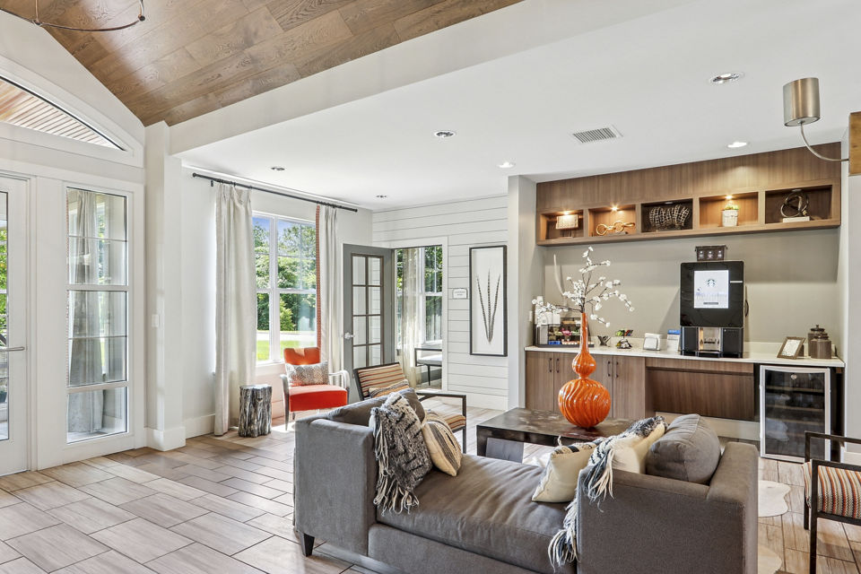 clubhouse at The Lodges on English Station Rd. Apartments