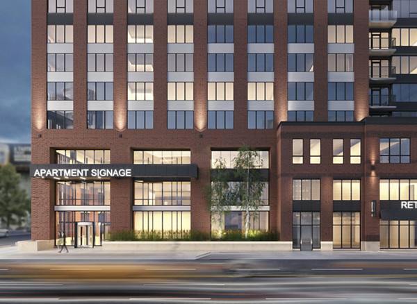 rendering at 270 Hennepin Apartments
