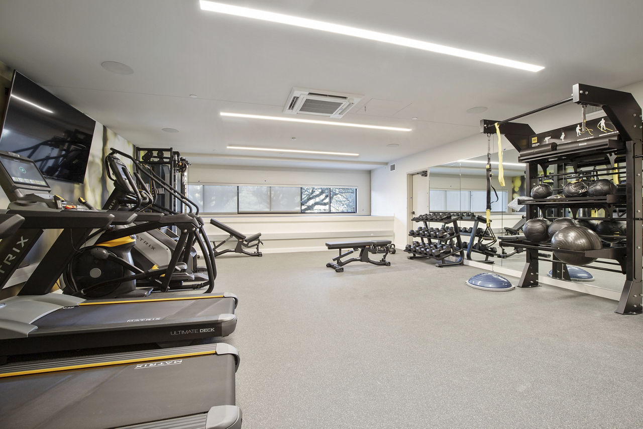 Gym at Connection On Broadway (2 of 2)