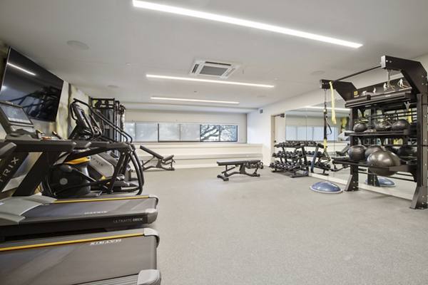 fitness center at Capitol Hill Station Apartments