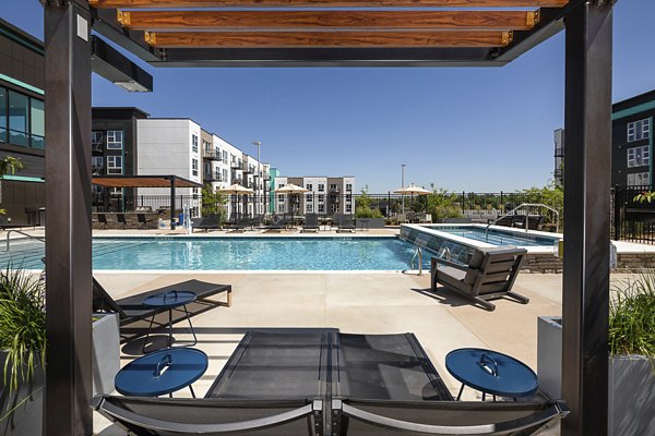 pool at Revel Apartments