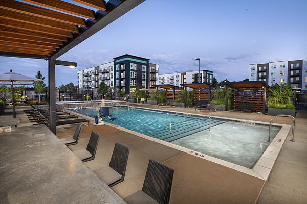 pool at Revel Apartments