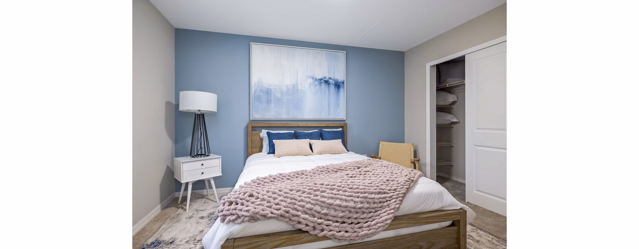 bedroom at 403 West TEST Apartments