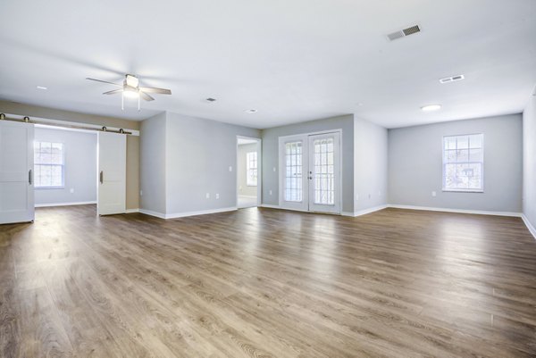 living room at 403 West Apartments