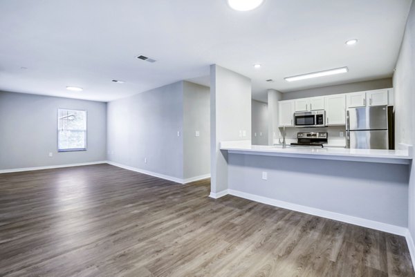 living room at 403 West Apartments