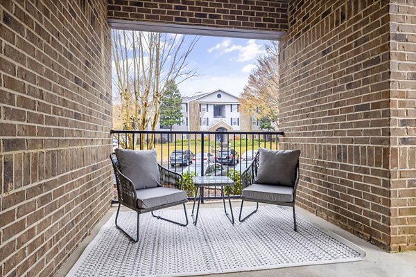 patio/balcony at 403 West Apartments