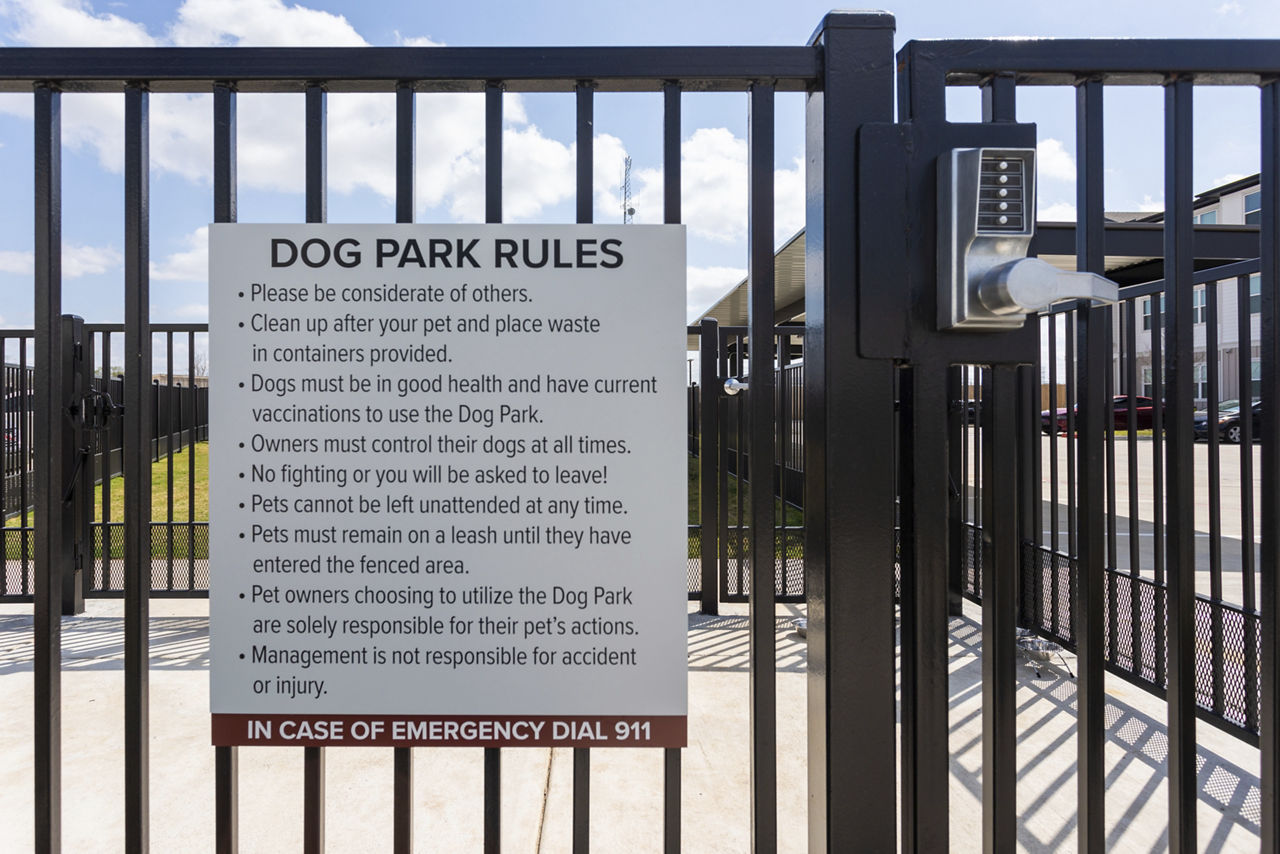 Dog park at Prose South Main (4 of 4)