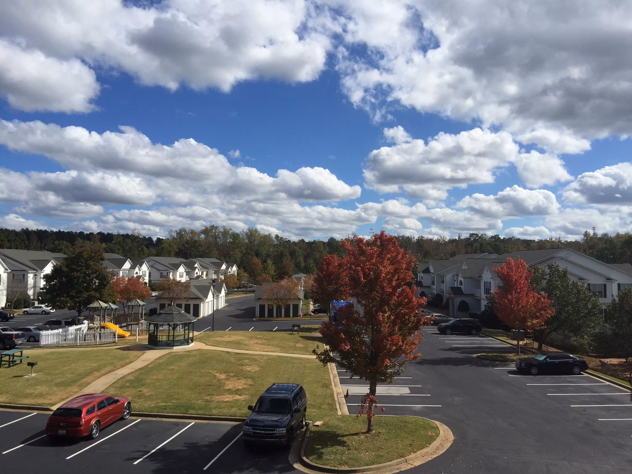 Mainstreet at Conyers: Elegant entrance of luxury apartments in a vibrant residential area