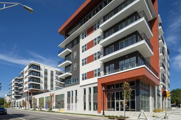 exterior at Millennium Music Row Apartments