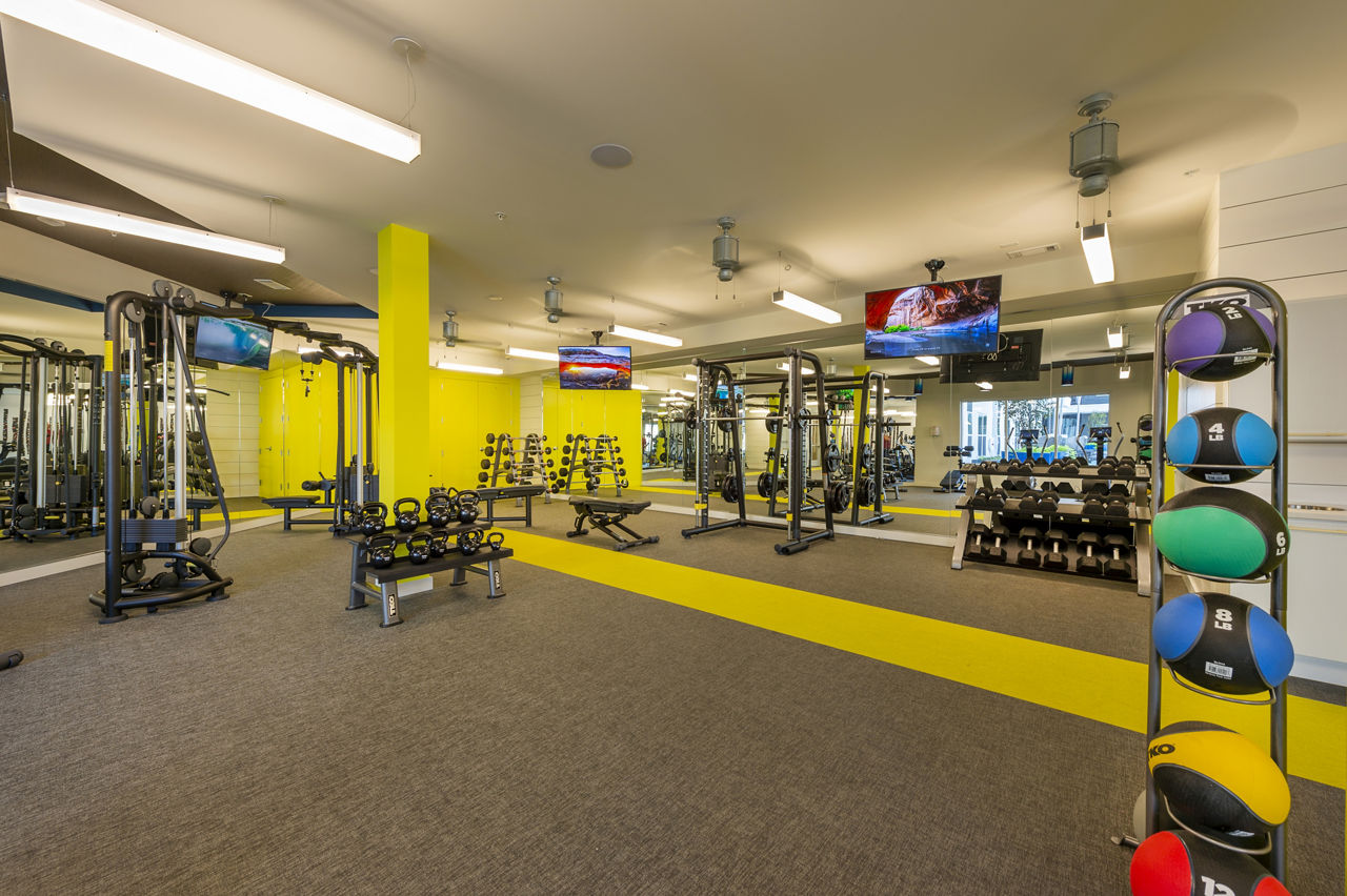 Gym at Millennium Music Row Apartments (2 of 4)
