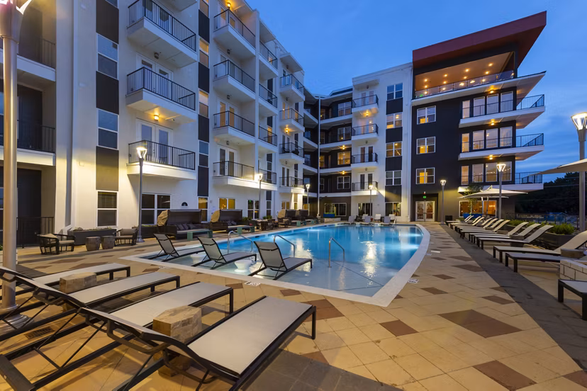 pool at Millennium Music Row Apartments