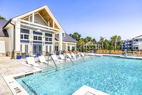 pool at Eventide Apartments