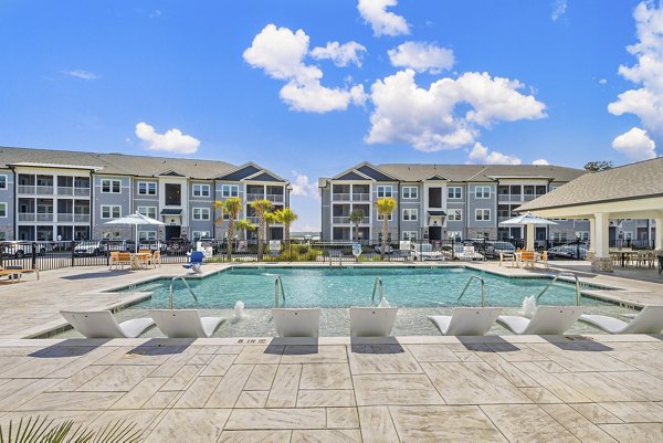 pool at Eventide Apartments