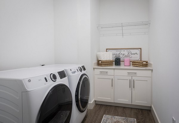 laundry room at Everleigh Vernon Hills Apartments