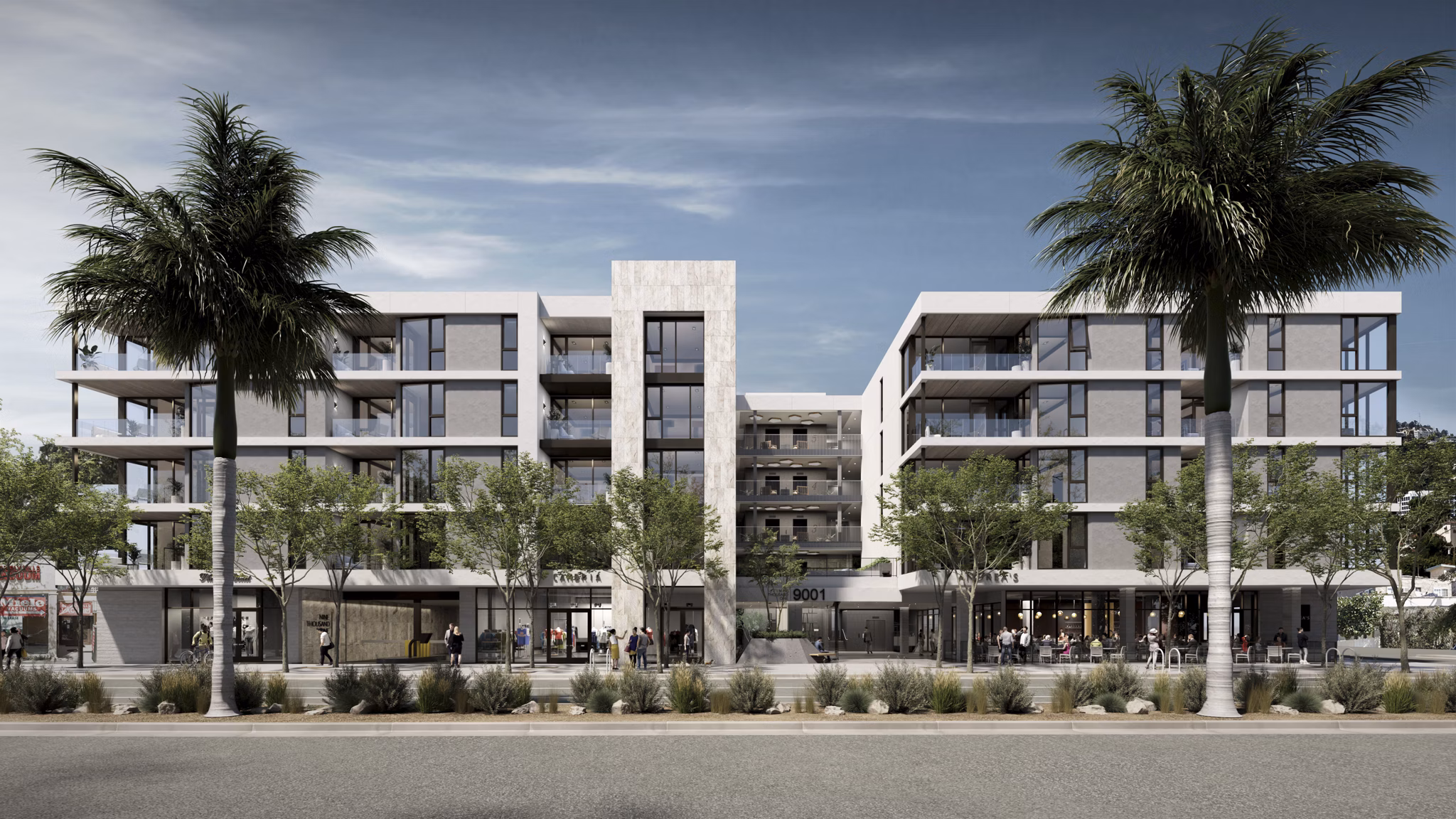 rendering at Nine Thousand One Apartments