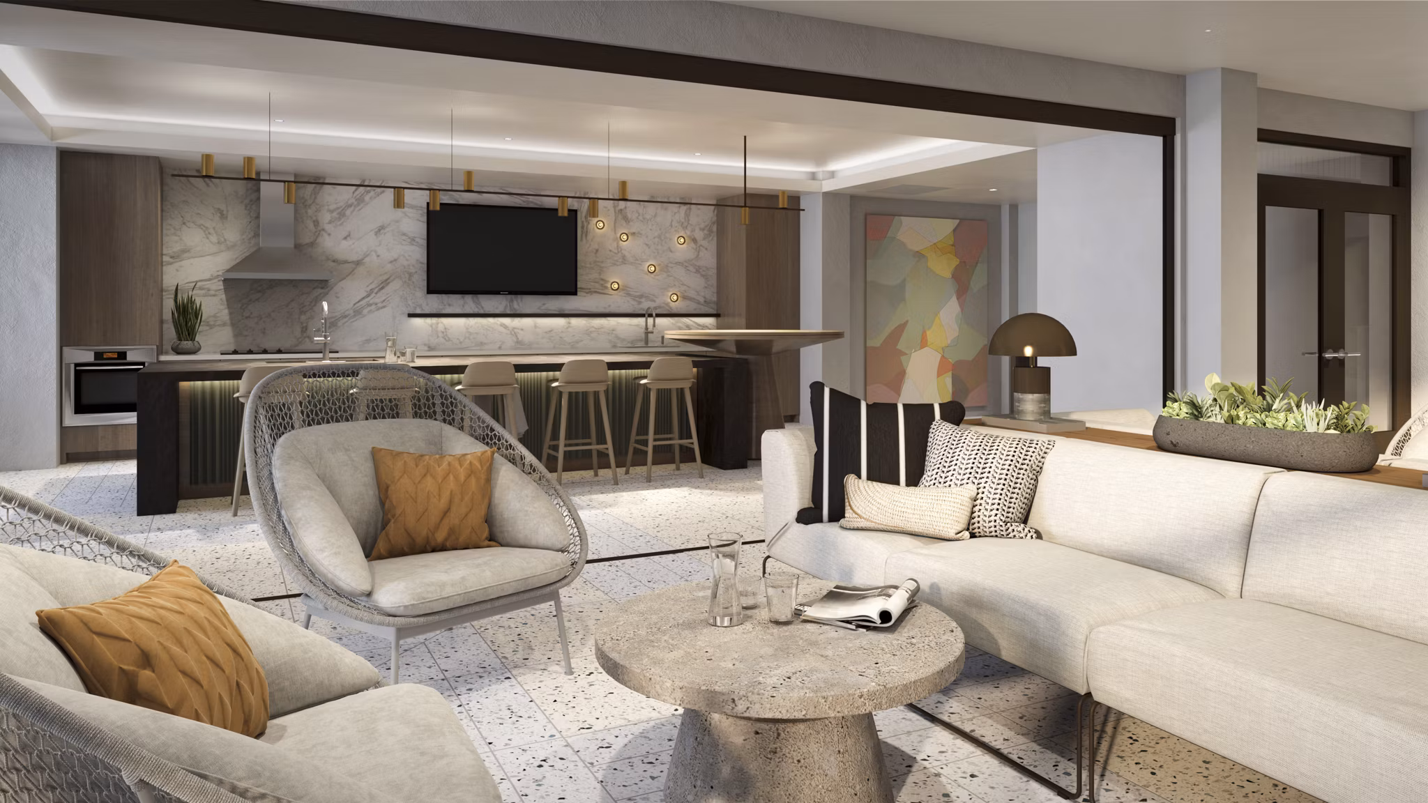 rendering at Nine Thousand One Apartments