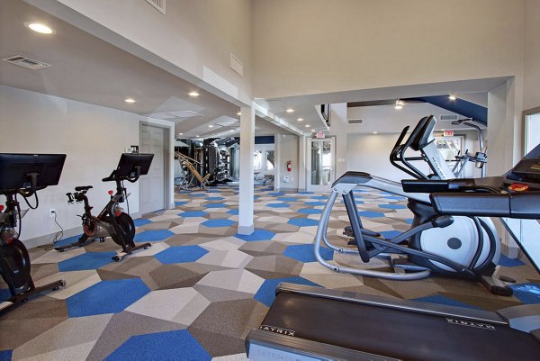 Modern fitness center with state-of-the-art equipment at Avana Cordoba Apartments