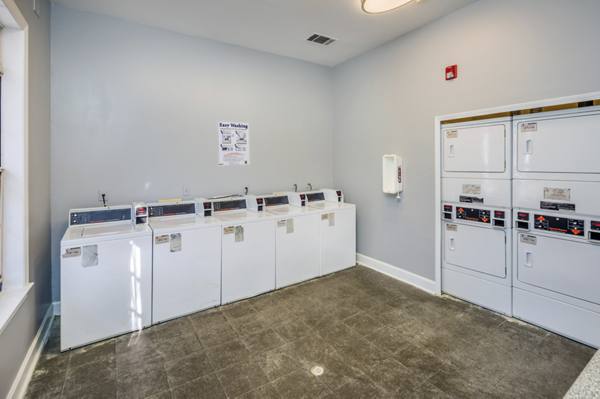 laundry facility at The Oxford Apartments