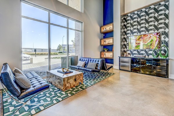 Clubhouse featuring elegant modern design at Encore Motif Apartments