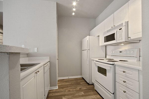 kitchen at Siena Apartments