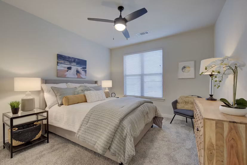 bedroom at Tacara at Crosswinds Apartments