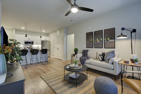 living room at Tacara at Crosswinds Apartments