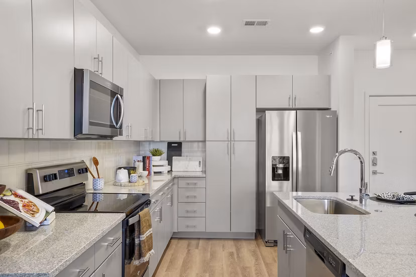 kitchen at Polaris Junction Apartments
