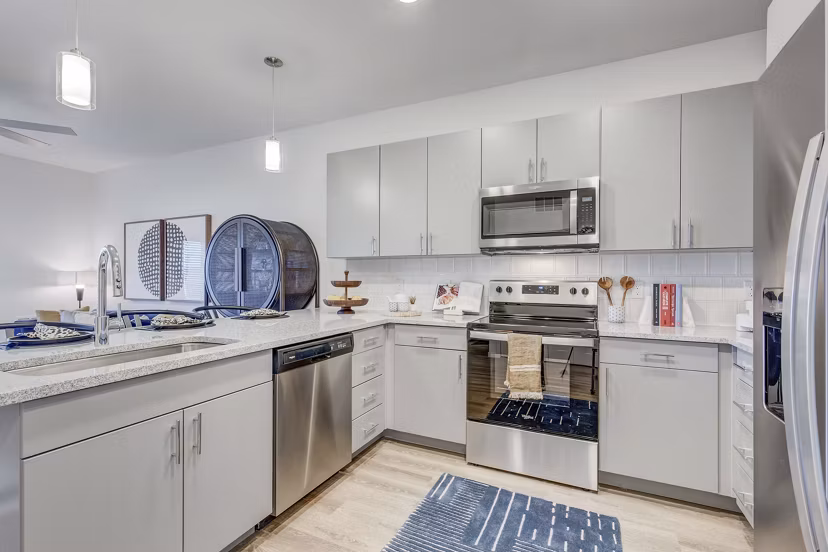 kitchen at Polaris Junction Apartments