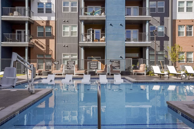 pool at Polaris Junction Apartments