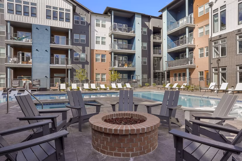 pool at Polaris Junction Apartments