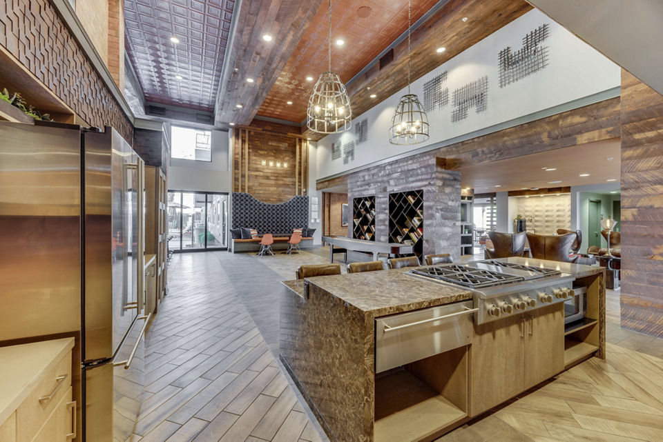 clubhouse at 601 PAX Apartments