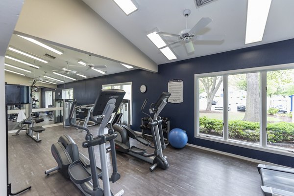 fitness center at Avana Fieldstone Apartments