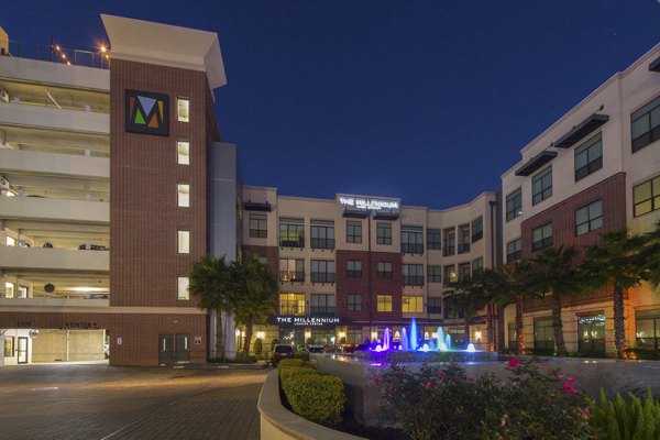 Millennium High Street: Contemporary luxury apartments with sleek facade in vibrant urban setting