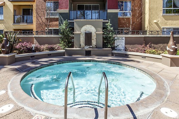 hot tub/jacuzzi at Waterford Place Apartments