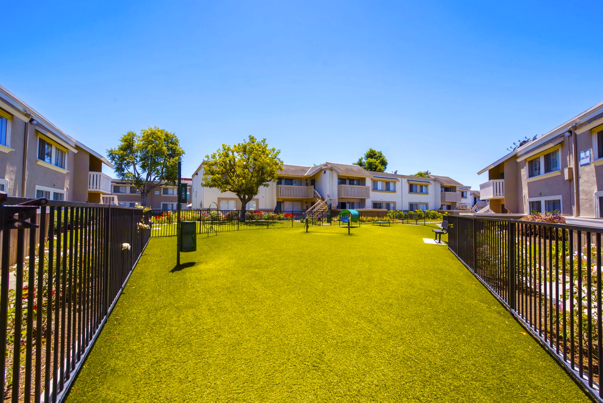 recreational area at The Breakwater Apartments