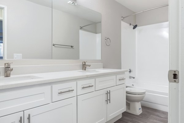 bathroom at Avana Chestnut Hills Apartments