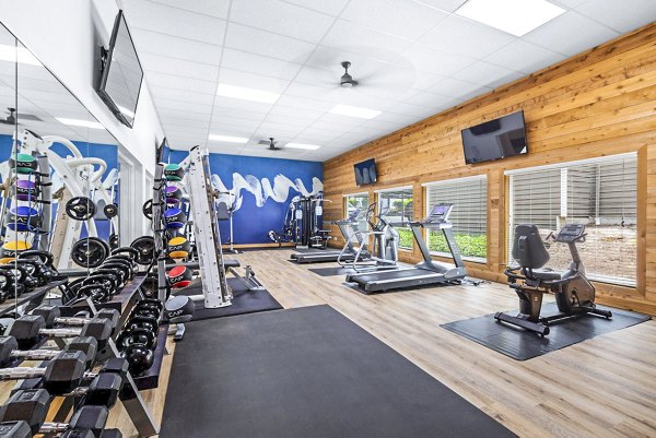 fitness center at Avana Hamptons Apartments