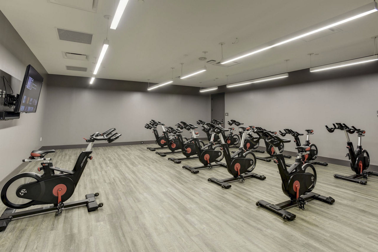 Gym at 225 N Calvert
