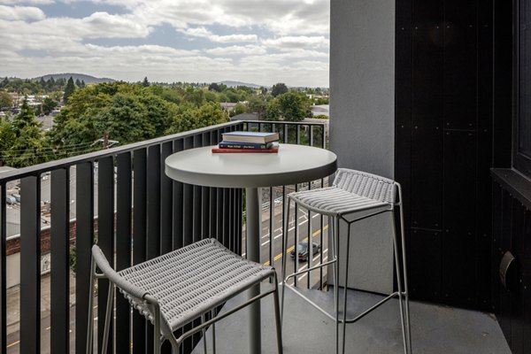 patio at The Twenty Twenty Apartments