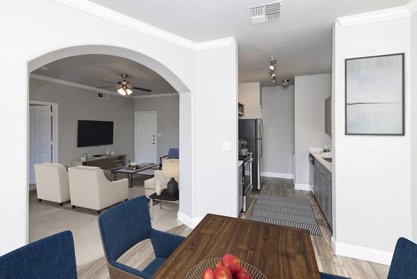 dining room at Avana River Park Apartments