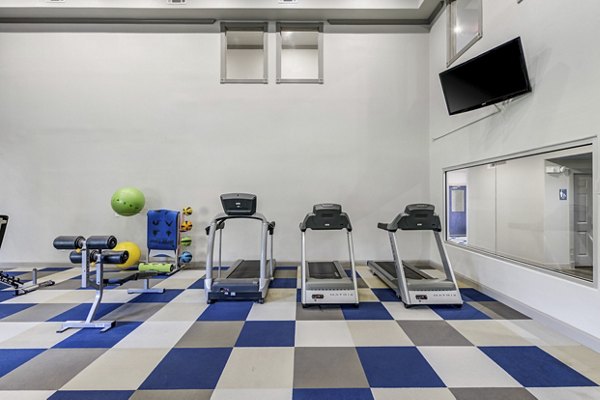 fitness center at Avana River Park Apartments